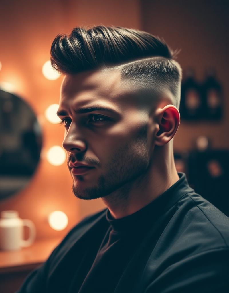 Corte masculino moderno